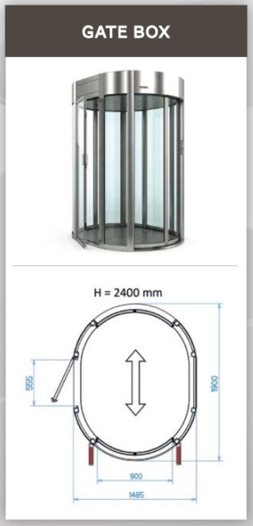 Шлюзовая кабина SAIMA GATE BOX