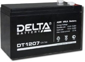 Delta DT 1207 Аккумулятор герметичный свинцово-кислотный